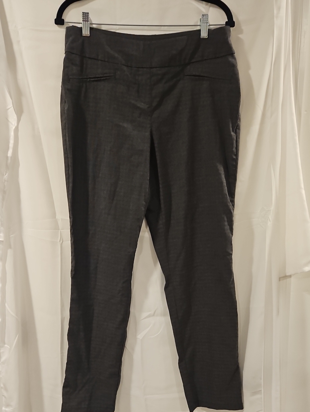 Westbound Straight-Leg Pants in Charcoal Gray